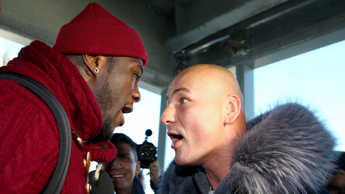 Deontay Wilder & Artur Szpilka Pose Atop Four World Trade Center