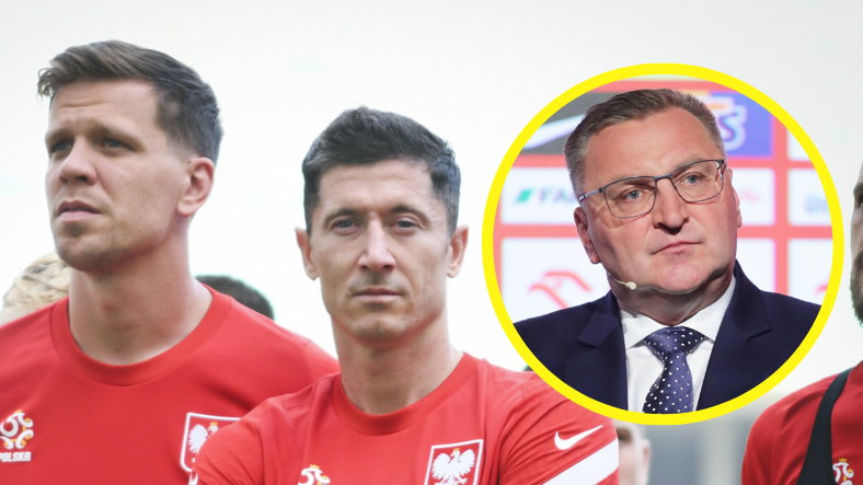 Wojciech Szczęsny, Robert Lewandowski i Czesław Michniewicz