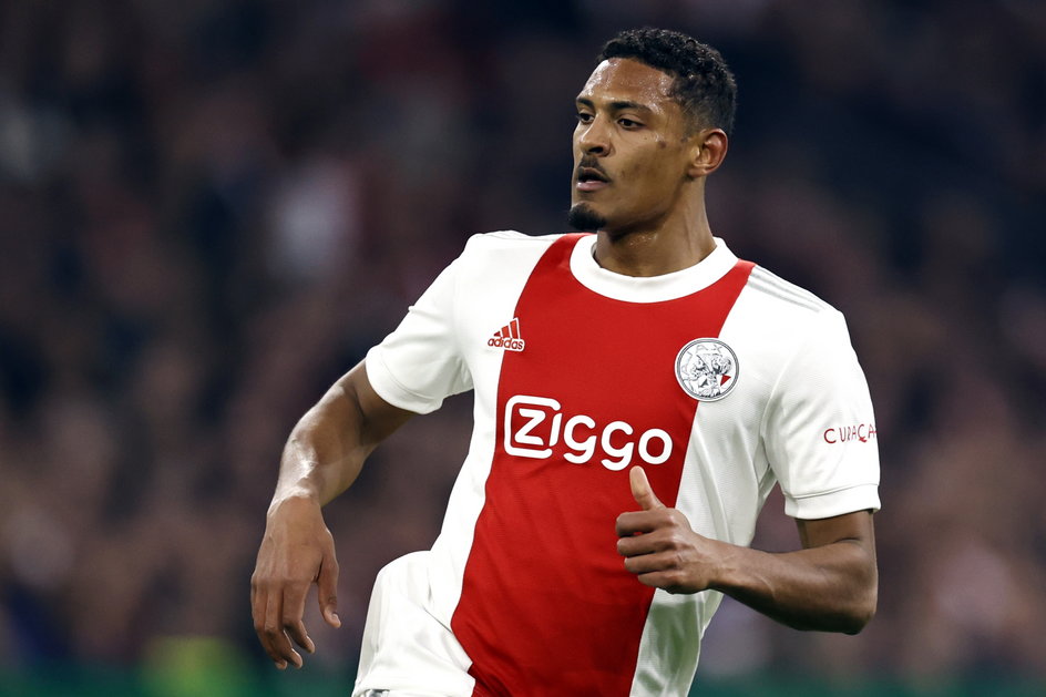 Sebastien Haller w barwach Ajaxu