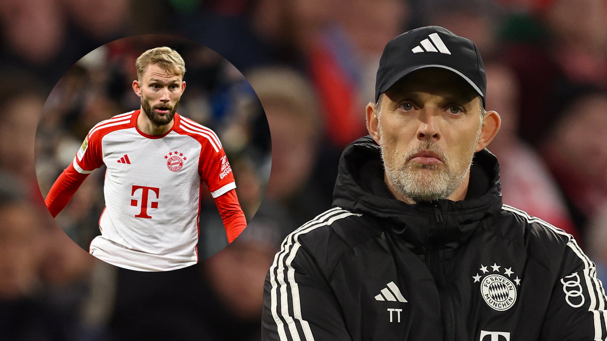 Konrad Laimer i Thomas Tuchel