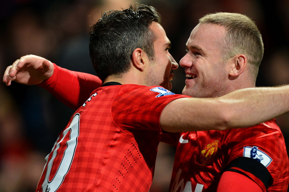 Robin van Persie i Wayne Rooney