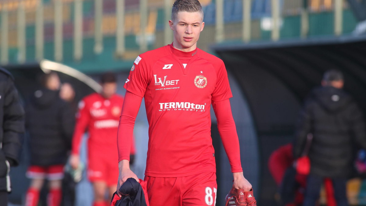 Michał Przybylski (w barwach Widzewa Łódź)