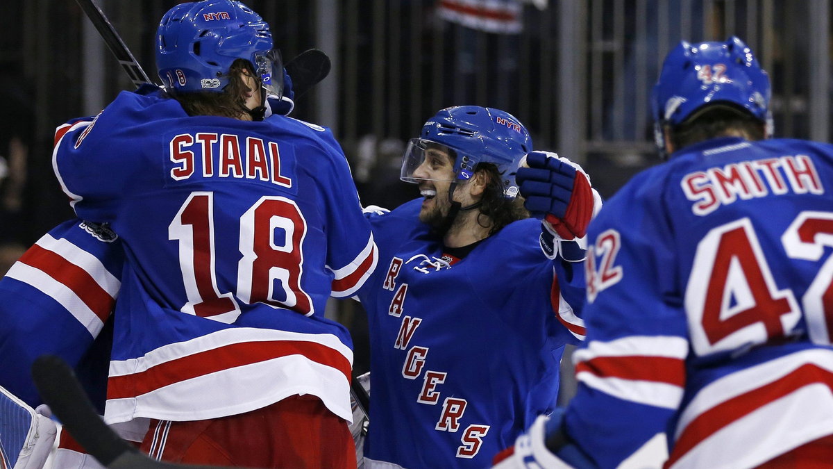 NHL: Stanley Cup Playoffs-Montreal Canadiens at New York Rangers