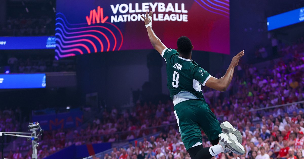 Oto jak Wilfredo Leon wygrał mecz Polsce. Atomowa seria. Rozmontował Iran