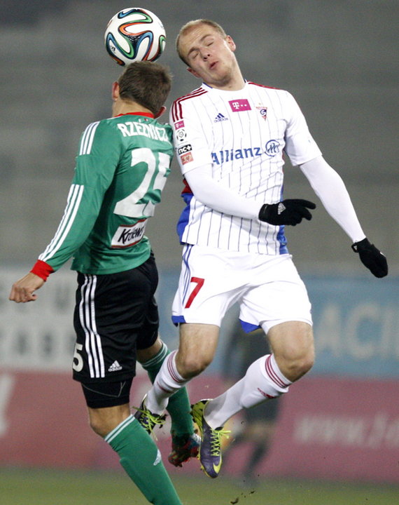 ZABRZE PIŁKA NOŻNA GÓRNIK LEGIA  (Rafał Kurzawa Jakub Rzeźniczak)