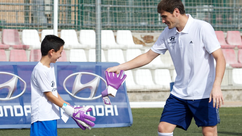 Iker Casillas uszczęśliwił dzieciaki