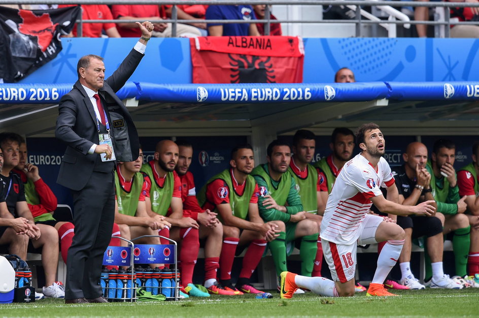 Luigi De Biasi podczas EURO 2016