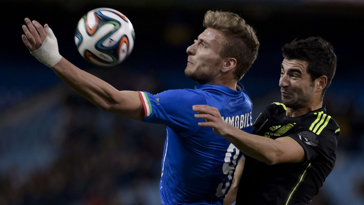 Ciro Immobile (L)