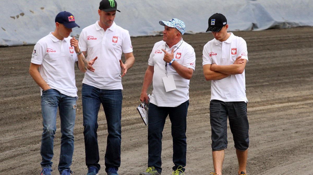 Jarosław Hempel, Tomasz Gollob, Marek Cieślak i Adrian Miedziński