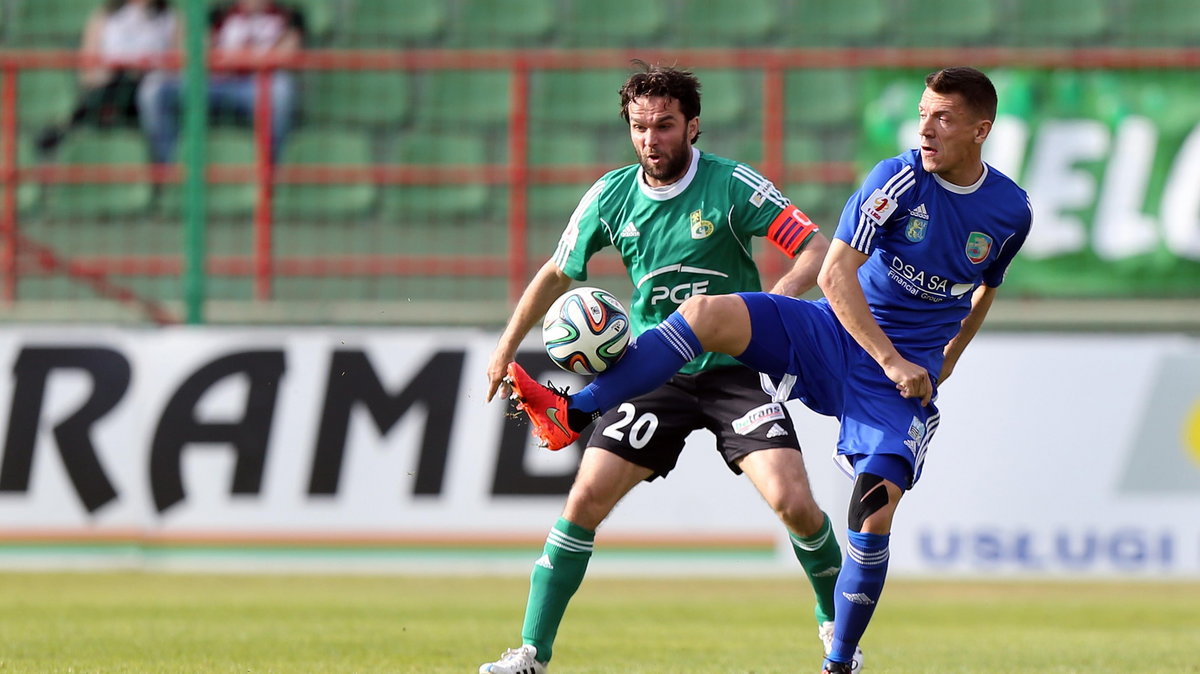 07.05.2016 GKS BELCHATOW - MIEDZ LEGNICA 1 LIGA PILKA NOZNA