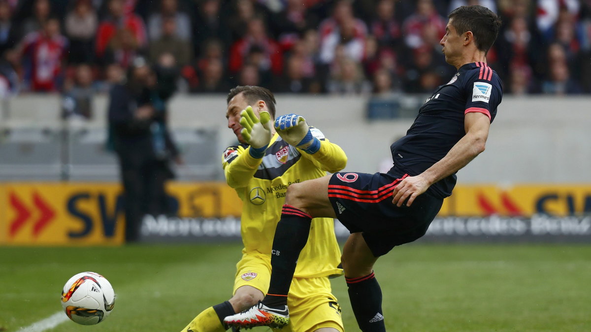 Przemysław Tytoń i Robert Lewandowski