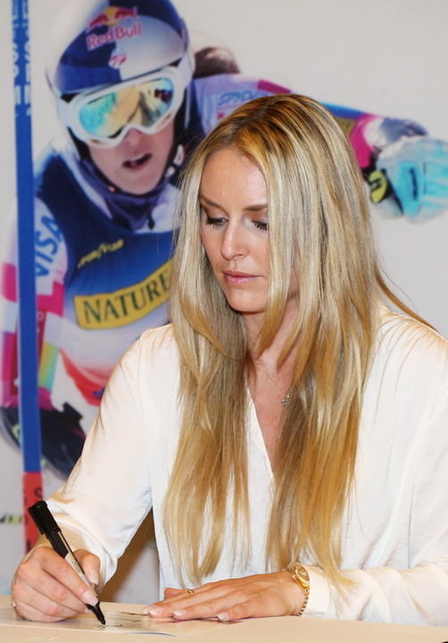 SOUTH KOREA SKIING LINDSEY VONN (US star Vonn is first international ambassador for Pyeongchang 2018 )