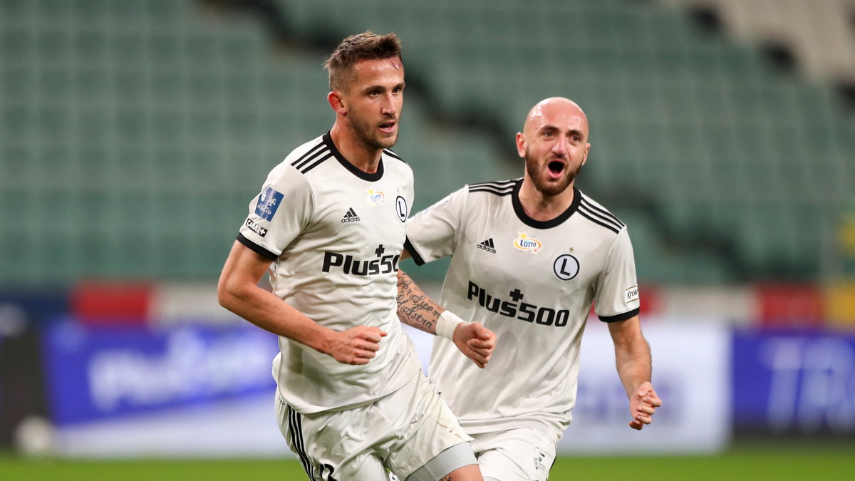 Pilka nozna. PKO Ekstraklasa. Legia Warszawa - Zaglebie Lubin. 18.10.2020