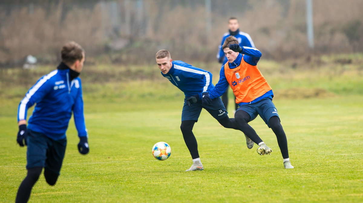 Michał Skóraś i Jakub Kamiński (Lech Poznań)