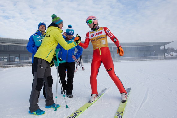 Kamil Stoch i Dawid Kubacki