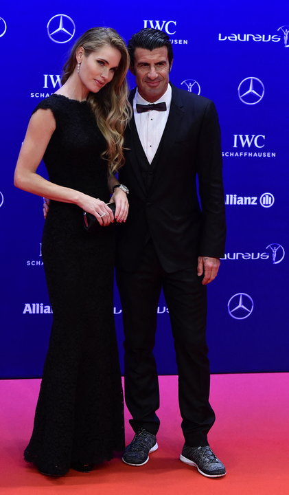 Luis Figo i Helene Svedin