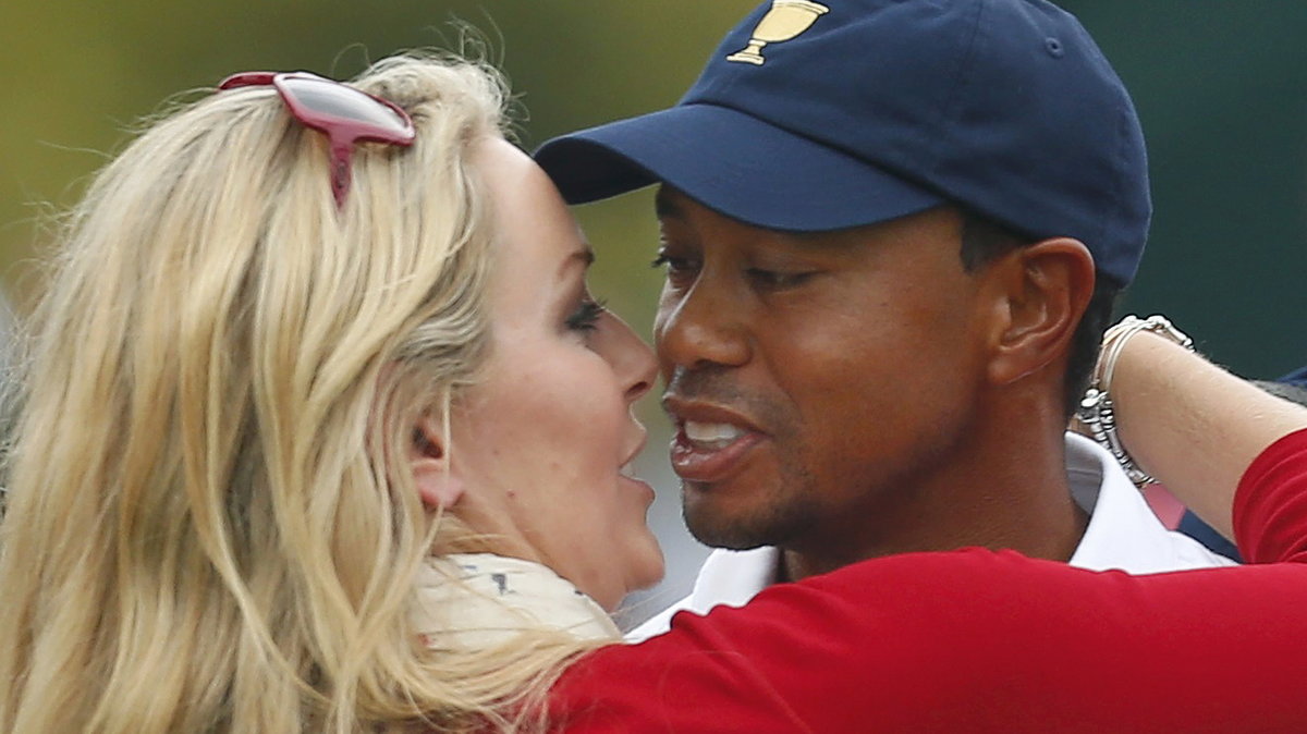 Lindsey Vonn i Tiger Woods