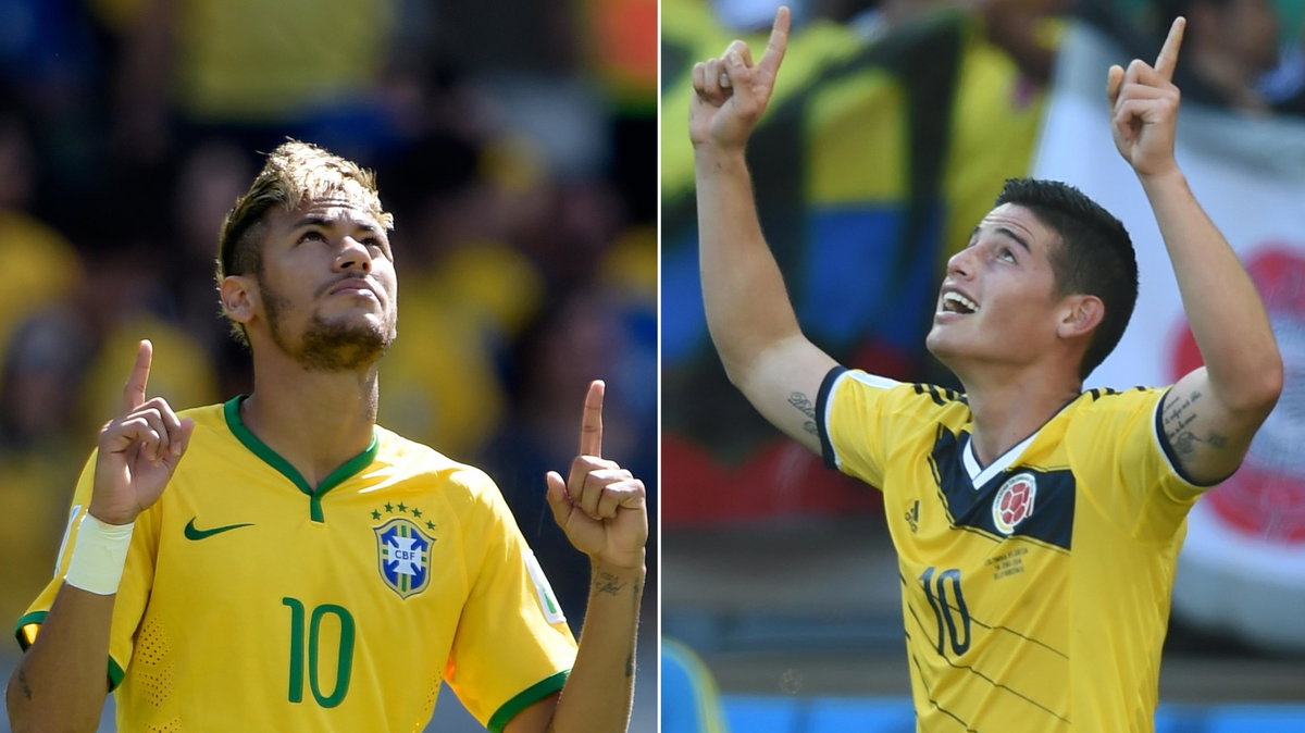 Neymar - James Rodriguez