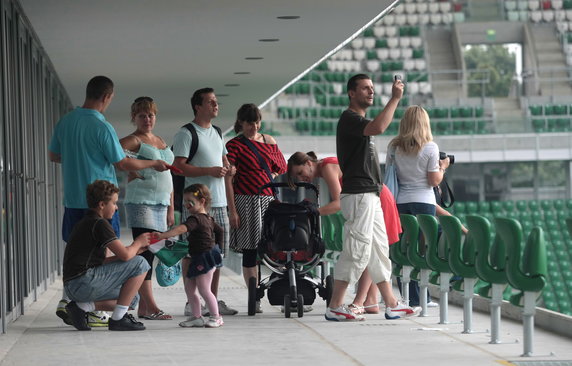 WARSZAWA DZIEŃ OTWARTY STADIONU LEGII