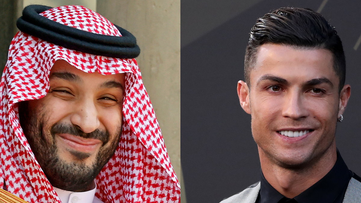 Mohammed bin Salman i Cristiano Ronaldo