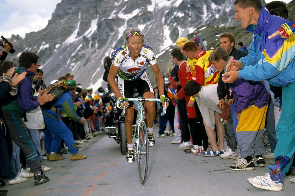 Dzięki świetnej jeździe w Tour de France w 1993 roku Zenon Jaskuła zajął drugie miejsce w 59. Plebiscycie „Przeglądu Sportowego” na Najlepszego Sportowca Polski. (fot. Imago/East News)