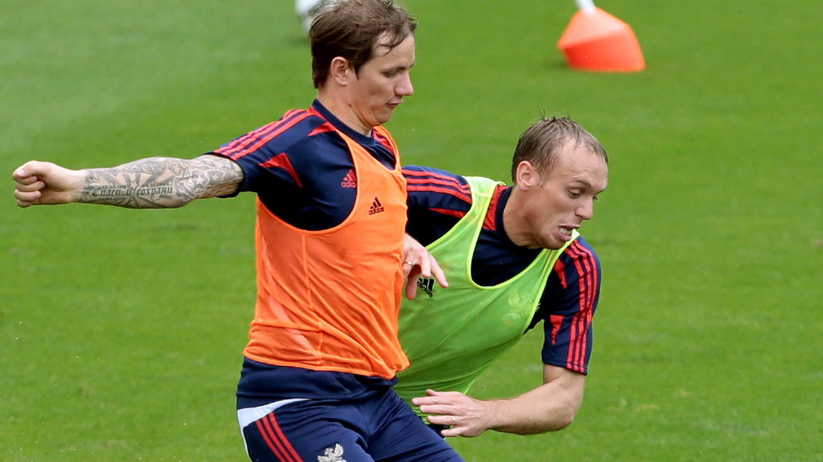 PIŁKA NOŻNA EURO 2012 ROSJA TRENING