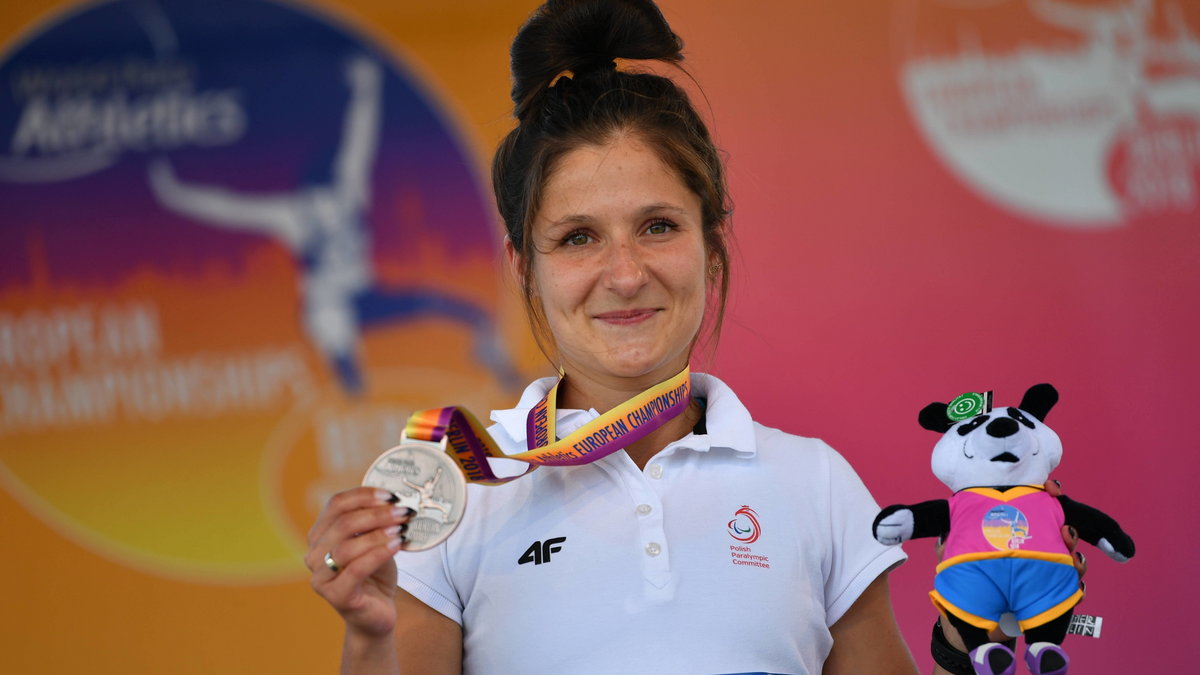 Anna Trener-Wierciak z brązem paralekkoatletycznych mistrzostw Europy w Berlinie (2018 r.)