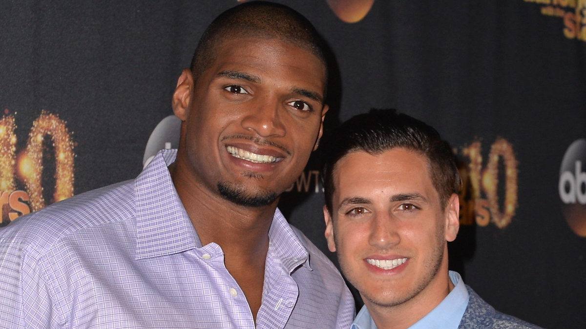 Michael Sam (z lewej) i Vito Cammisano