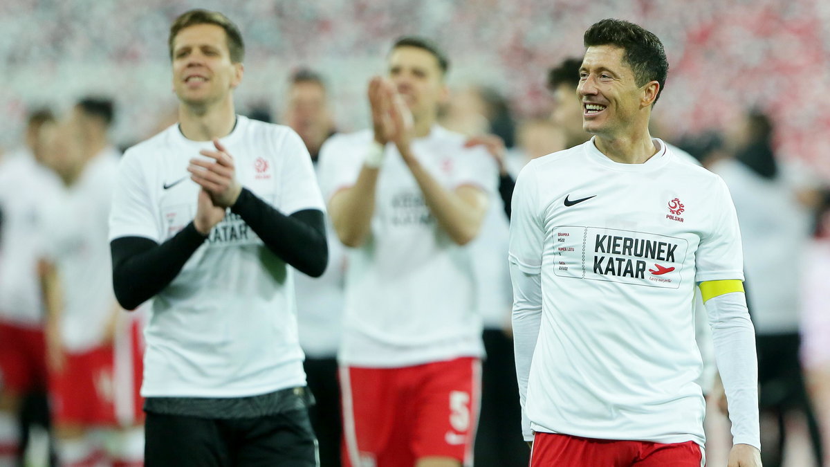 Wojciech Szczęsny i Robert Lewandowski