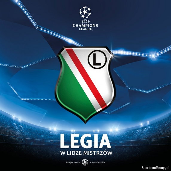 Legia Warszawa w Lidze Mistrzów - memy po meczu