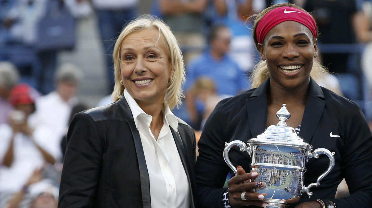 Martina Navratilova i Serena Williams