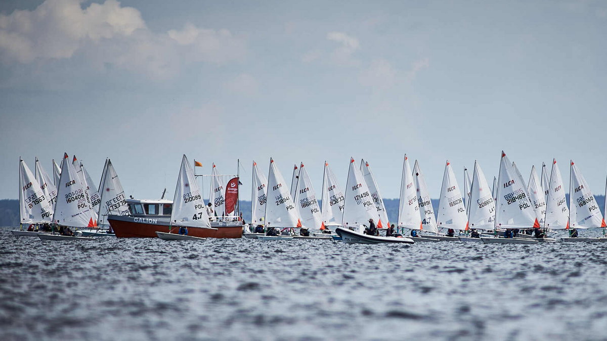 Klasy ILCA 4,6 i 7 ścigały się na Energa Nord Cup Gdańsk