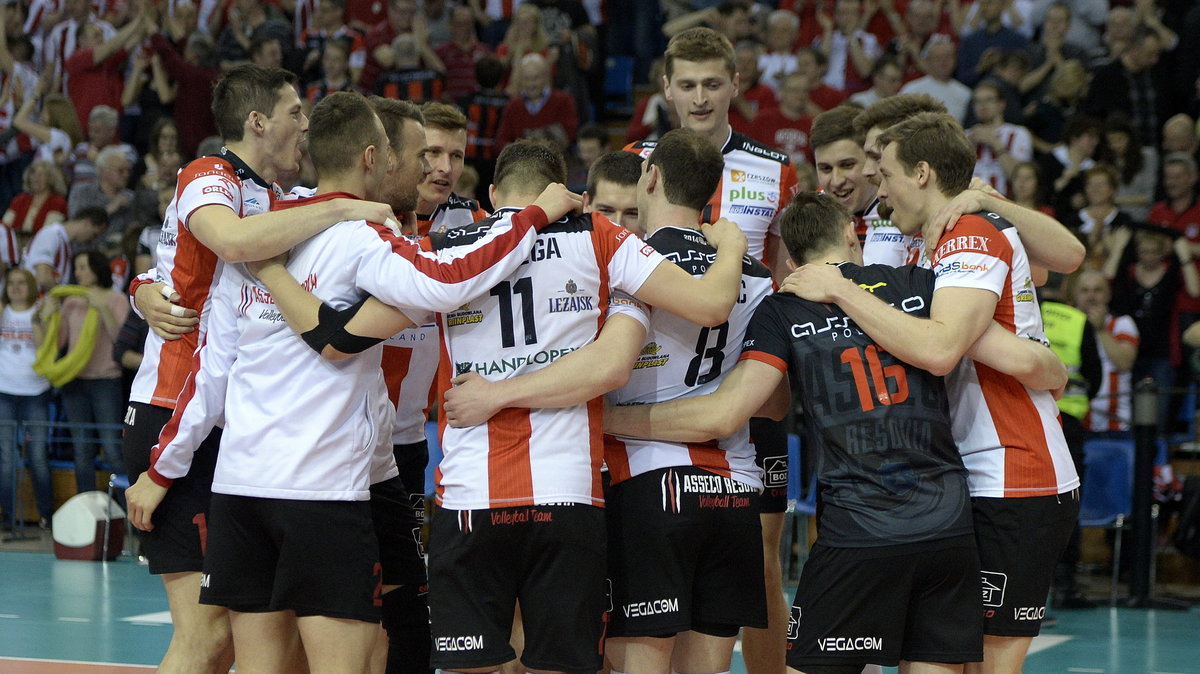 RZESZÓW SIATKÓWKA ASSECO RESOVIA LOTOS TREFL GDAŃSK (radość po meczu)