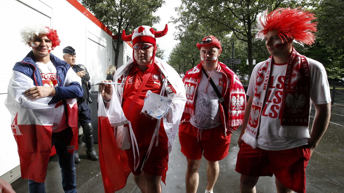 Polska Niemcy kibice EURO 2016