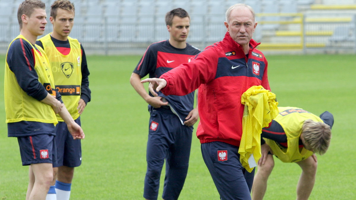 Trening reprezentacji Polski