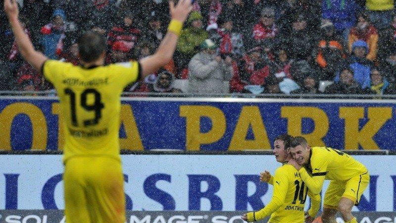 Freiburg - Borussia Dortmund Mario Goetze