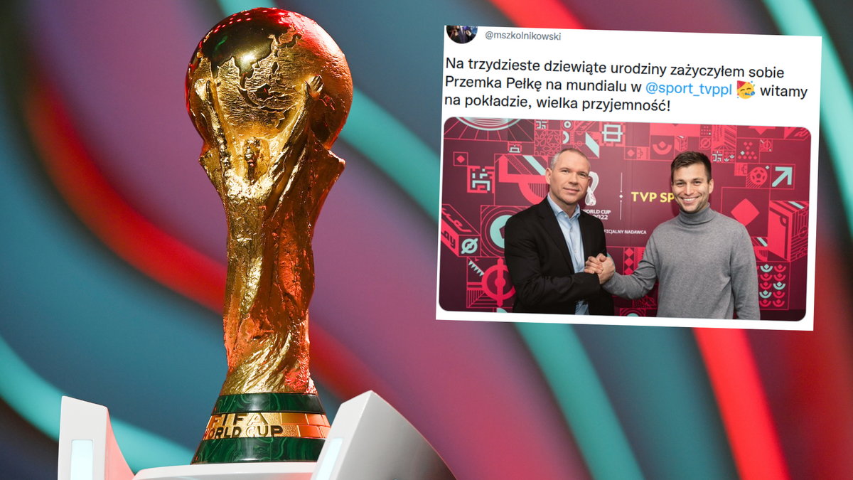 Przemysław Pełka będzie komentował mecze mundialu w TVP