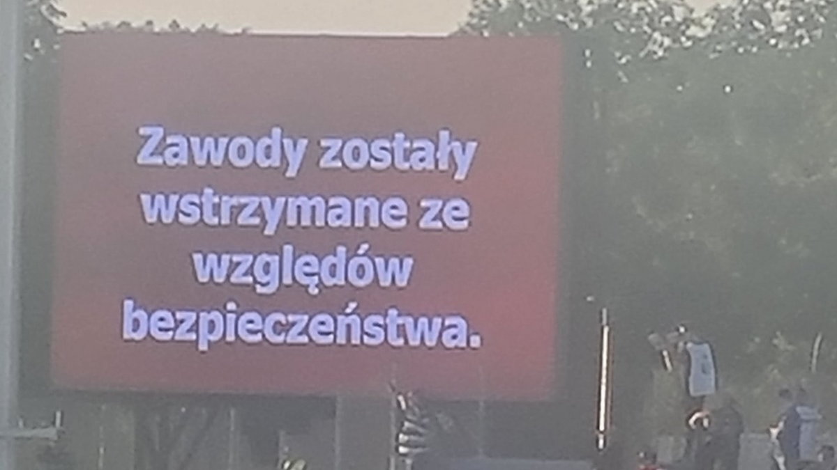 Mecz w Ostrowie został przerwany na 20 minut