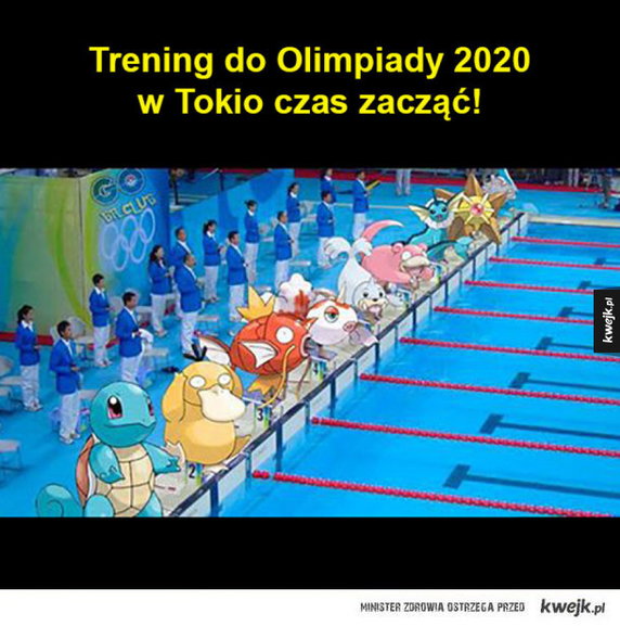 Memy przed rozpoczęciem igrzysk olimpijskich w Tokio