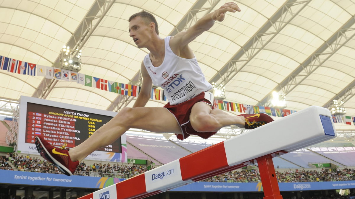 Łukasz Parszczyński ma 4. wynik w historii biegu na 3 km z przeszkodami w Polsce