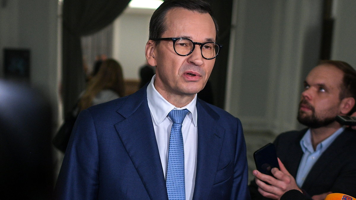 Mateusz Morawiecki nie czuje się winnym wybuchu afery premiowej w piłkarskiej reprezentacji Polski