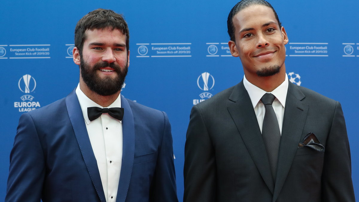 Alisson Becker i Virgil van Dijk