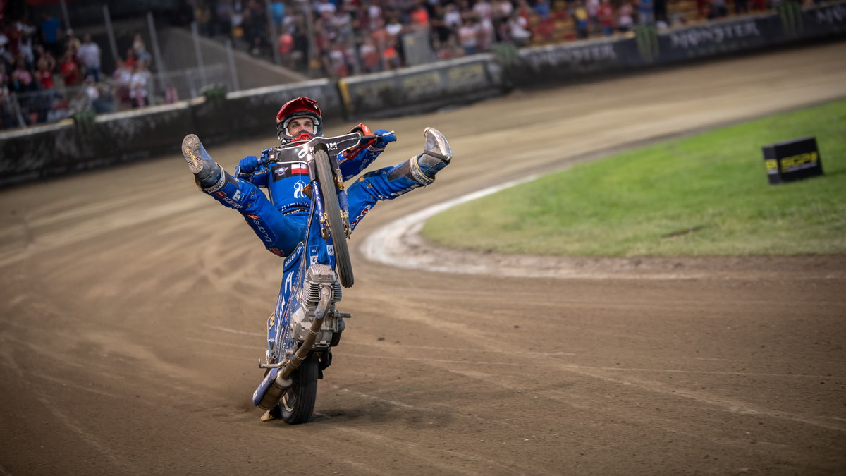 Bartosz Zmarzlik po zwycięstwie w Grand Prix w Gorzowie