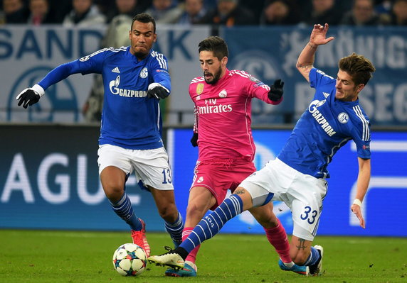 GERMANY SOCCER UEFA CHAMPIONS LEAGUE (FC Schalke 04 vs Real Madrid)