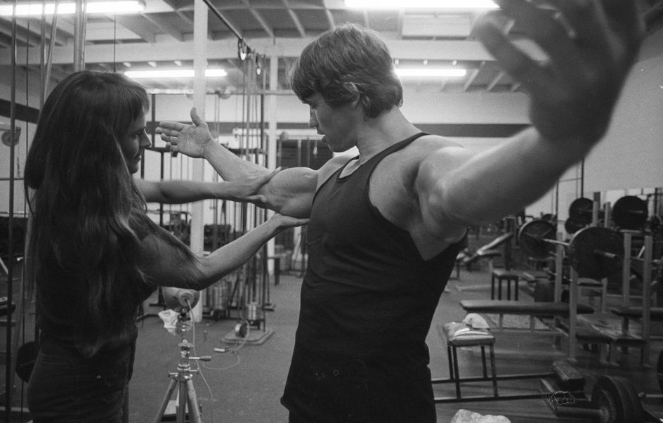 Arnold Schwarzenegger w 1979 r.