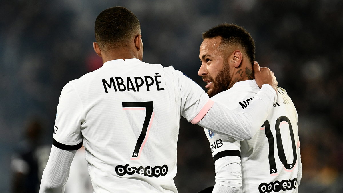 Kylian Mbappe i Neymar