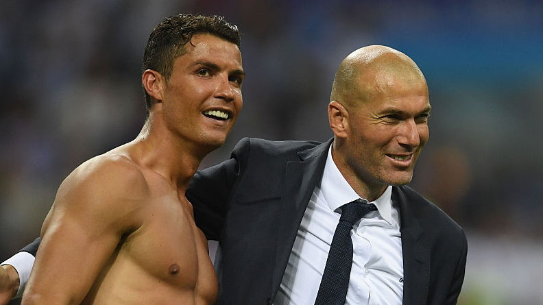 Cristiano Ronaldo i Zinedine Zidane