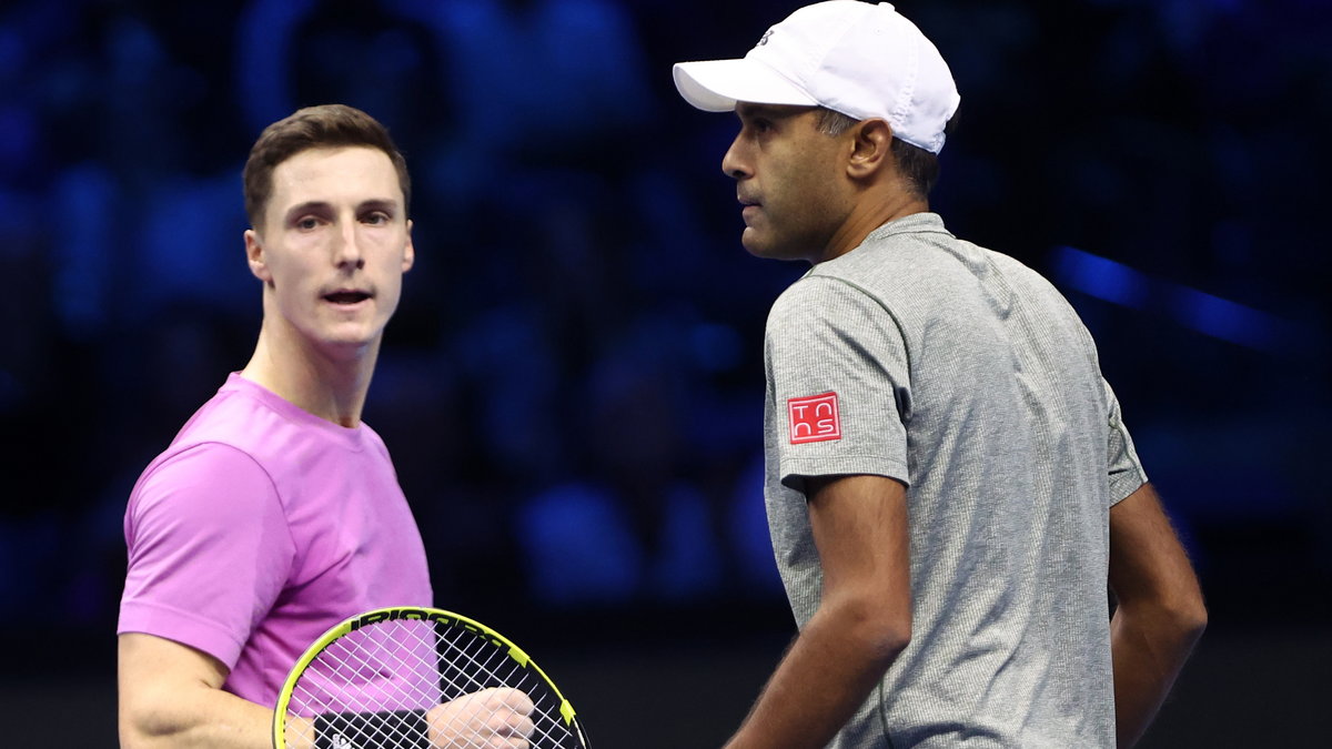 Joe Salisbury (L) i Rajeev Ram