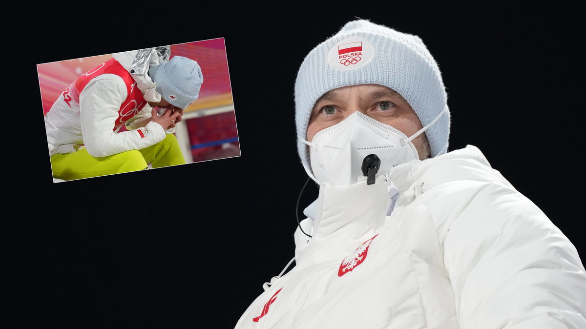 Kamil Stoch i Michal Doležal