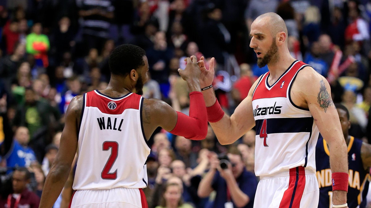 Marcin Gortat i John Wall